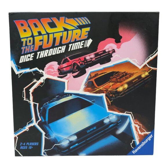 Back To The Future Dice Through Time Board Game Ravensburger 2020 NEW Sealed - Picture 1 of 12